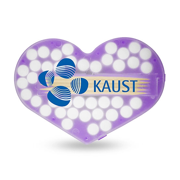 Translucent Purple color option for Heart Shaped Pick 'N' Mints
