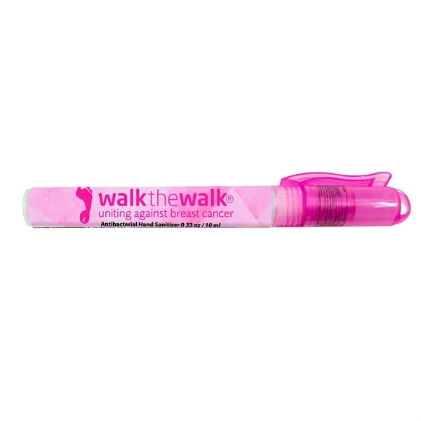 Translucent Pink color option for Antibacterial Hand Sanitizer Sprayer
