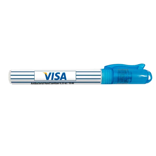 Translucent Teal color option for Antibacterial Hand Sanitizer Sprayer