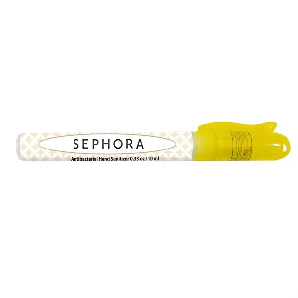 Translucent Yellow color option for Antibacterial Hand Sanitizer Sprayer