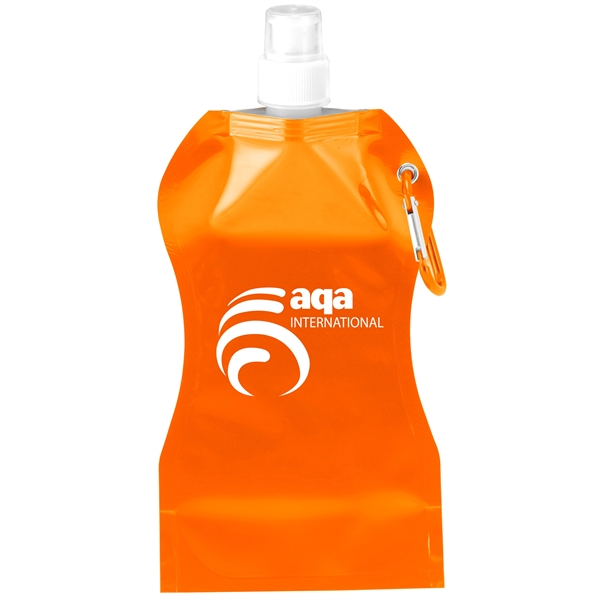 Metallic Orange color option for Wave Collapsible Water Bottle