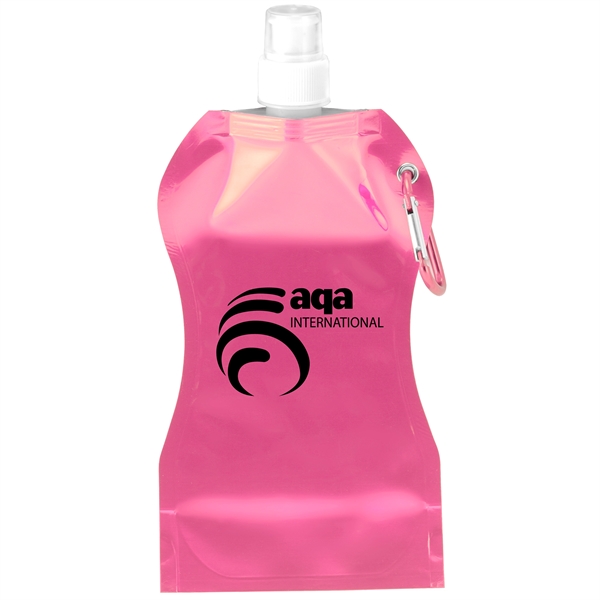 Metallic Pink color option for Wave Collapsible Water Bottle