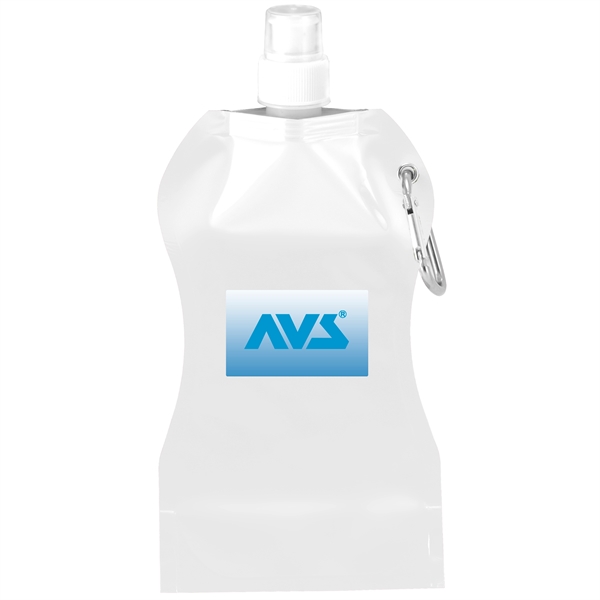 Metallic White color option for Wave Collapsible Water Bottle
