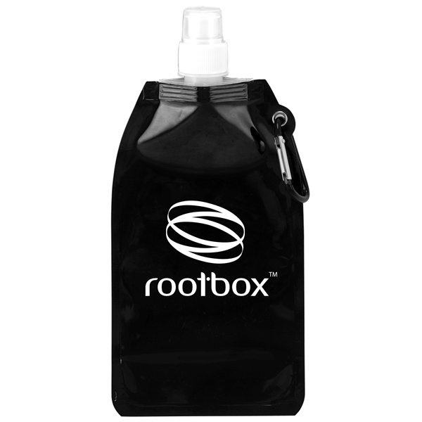 Metallic Black color option for Metro Collapsible Water Bottle