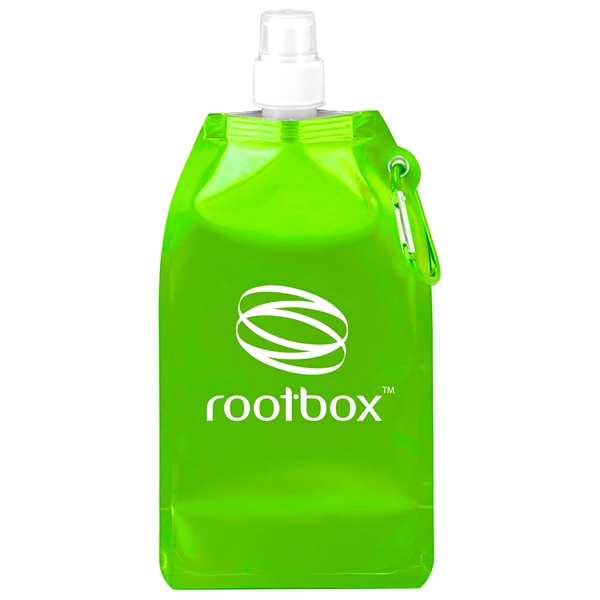 Metallic Green color option for Metro Collapsible Water Bottle