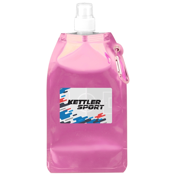 Metallic Pink color option for Metro Collapsible Water Bottle