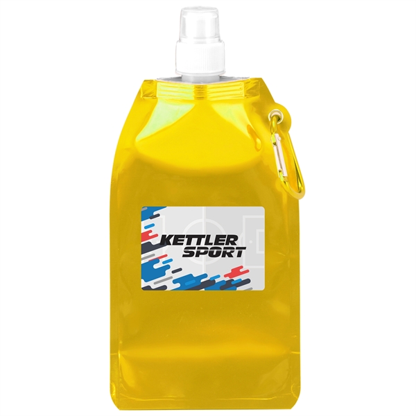 Metallic Yellow color option for Metro Collapsible Water Bottle