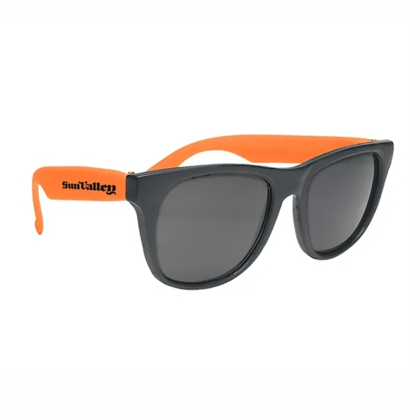 Black-Orange color option for Sunglasses