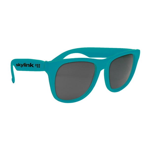 Teal color option for Solid Color Sunglasses