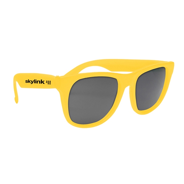 Yellow color option for Solid Color Sunglasses