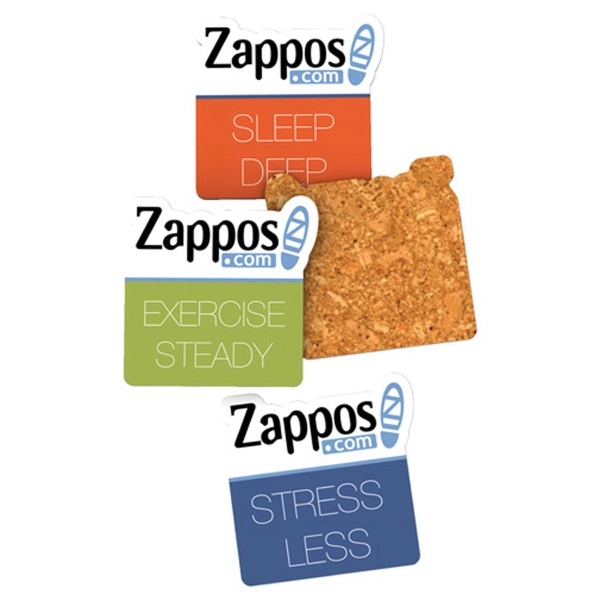 Multi Color color option for Custom Cork Coasters