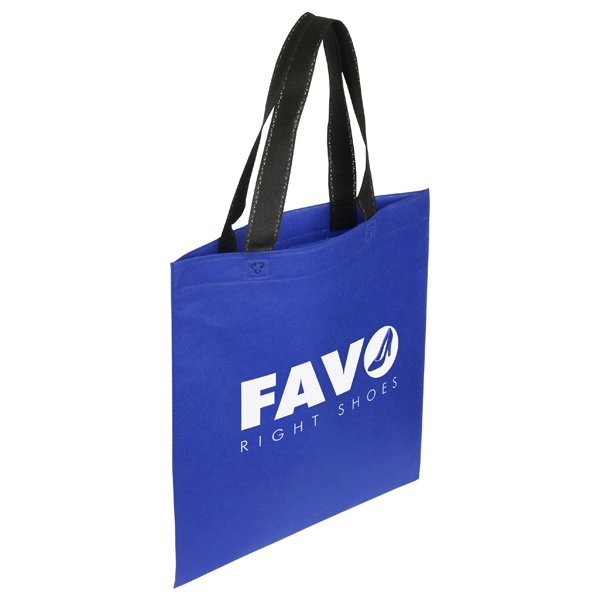 Medium Blue color option for Portrait Recycle Shopping Bag