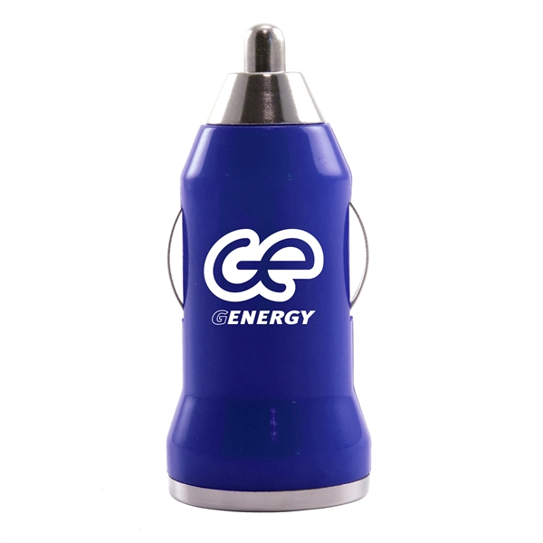 Blue color option for Compact Usb Car Charger