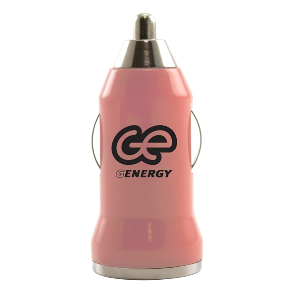 Pink color option for Compact Usb Car Charger