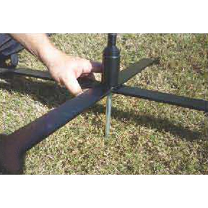 Photo of Metal Cross Bar Base For Flags