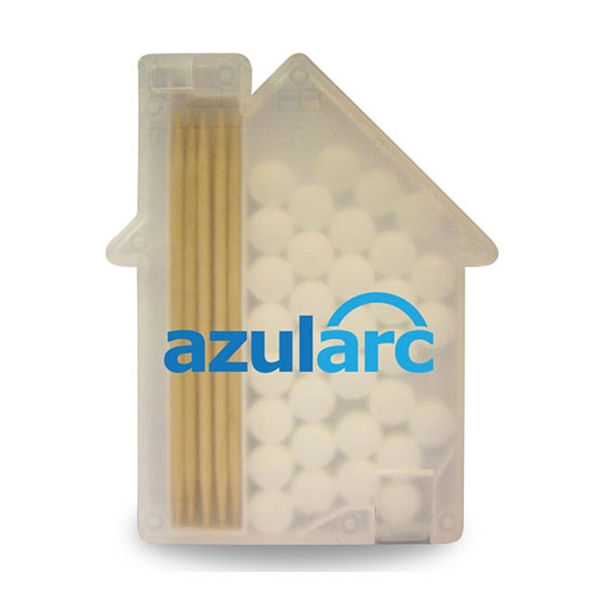 Translucent Yellow color option for House Shaped Pick 'N' Mints