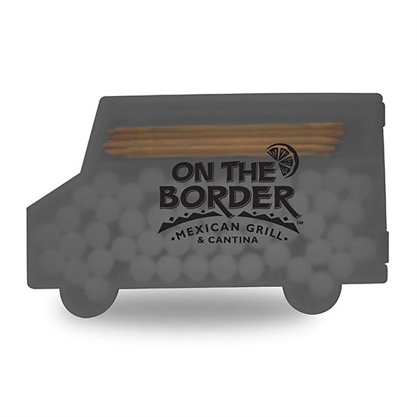 Black color option for Delivery Truck Shaped Pick 'N' Mints
