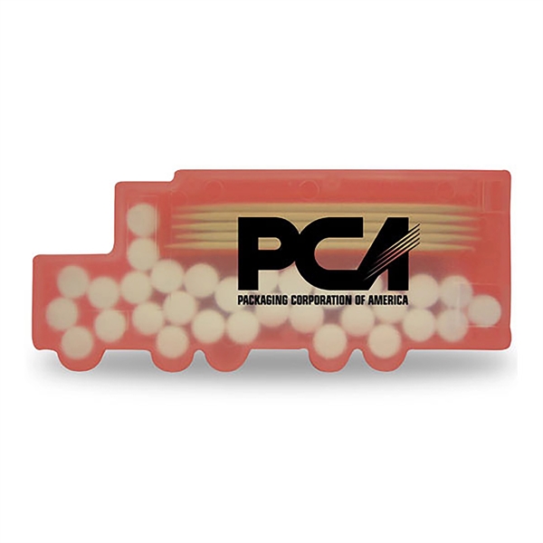 Translucent Black (Smoke) color option for Semi Truck Shaped Pick 'N' Mints