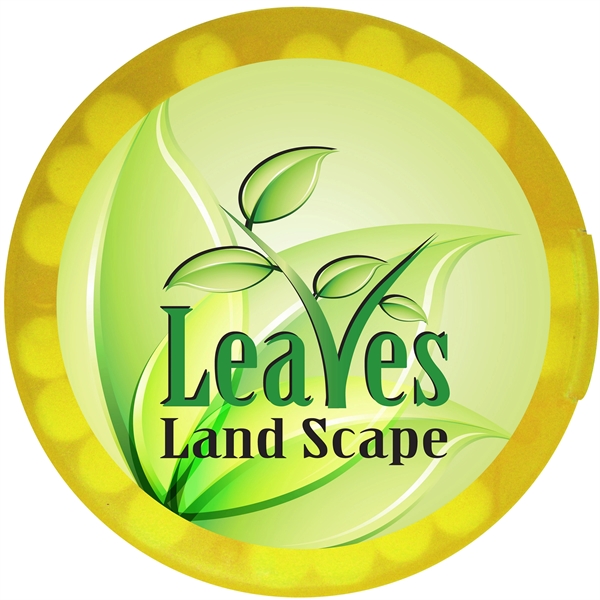 Translucent Yellow color option for Round Credit Card Mints