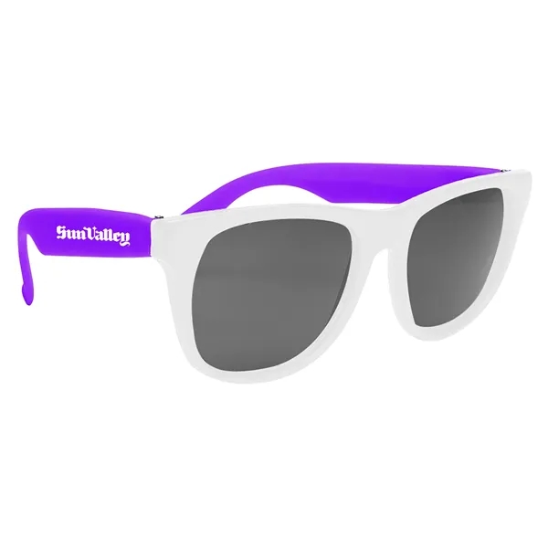 White-Purple color option for Sunglasses