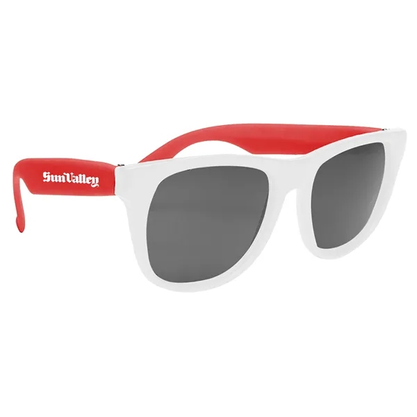 White-Red color option for Sunglasses