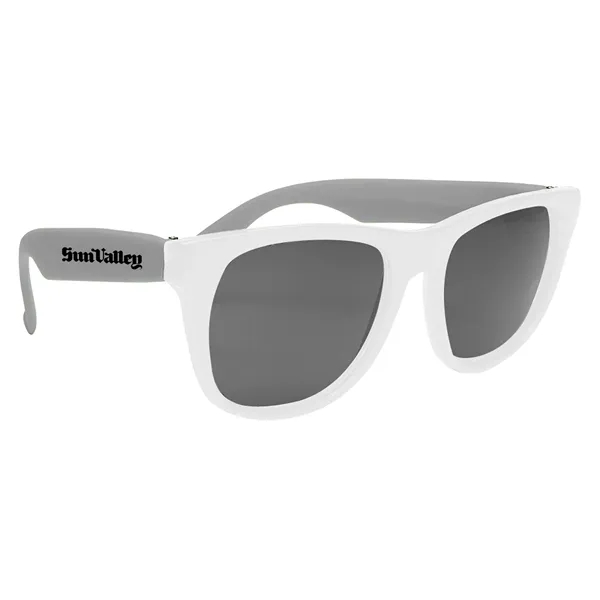 White-Silver color option for Sunglasses