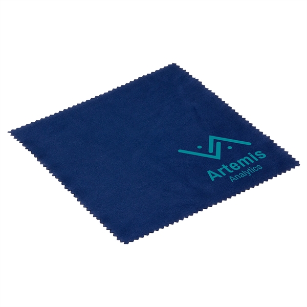 Dark Blue color option for Premium 1 Color 6" X 6" Microfiber Cloth