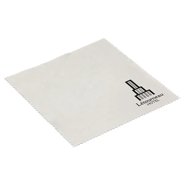 Medium Gray color option for Premium 1 Color 6" X 6" Microfiber Cloth