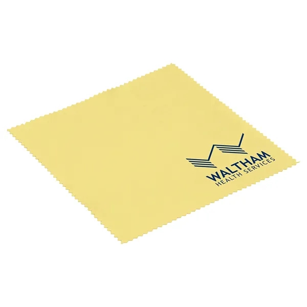 Medium Yellow color option for Premium 1 Color 6" X 6" Microfiber Cloth