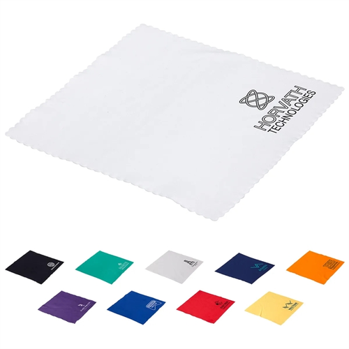 Main photo of Premium 1 Color 6" X 6" Microfiber Cloth