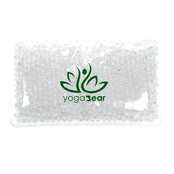 Clear color option for Gel Tekbeads Hot/Cold Pack