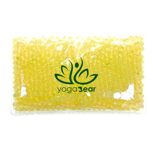 Yellow color option for Gel Tekbeads Hot/Cold Pack