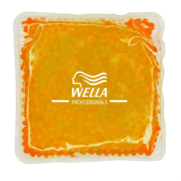 Orange color option for Square Gel Tekbeads Hot/Cold Pack