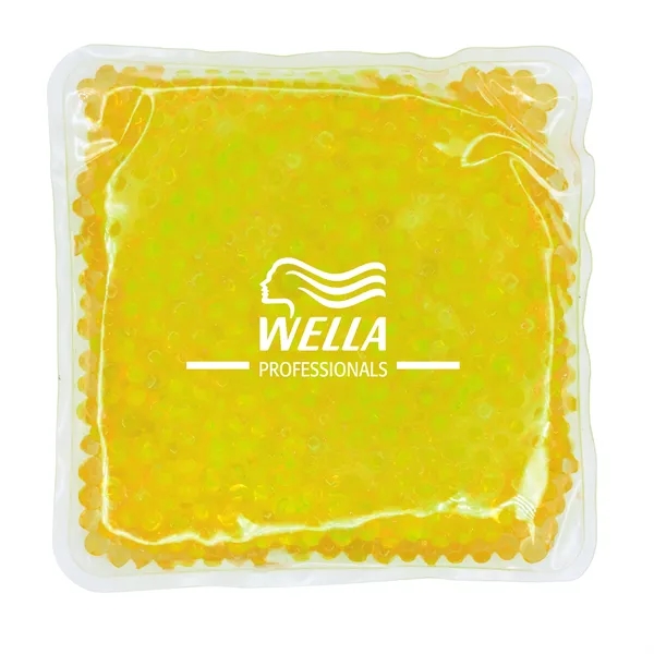 Yellow color option for Square Gel Tekbeads Hot/Cold Pack