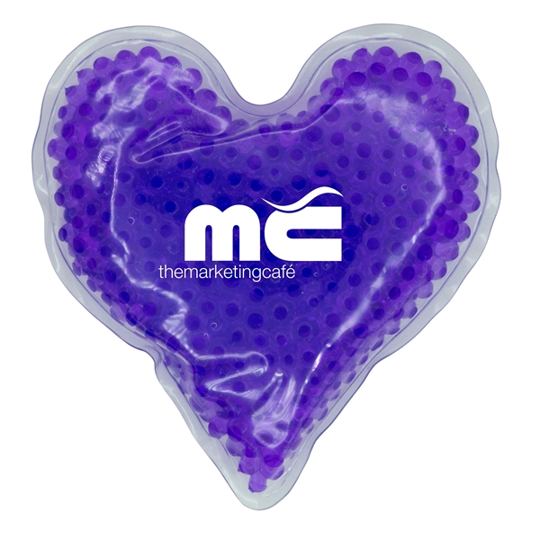 Blue color option for Heart Gel Tekbeads Hot/Cold Pack