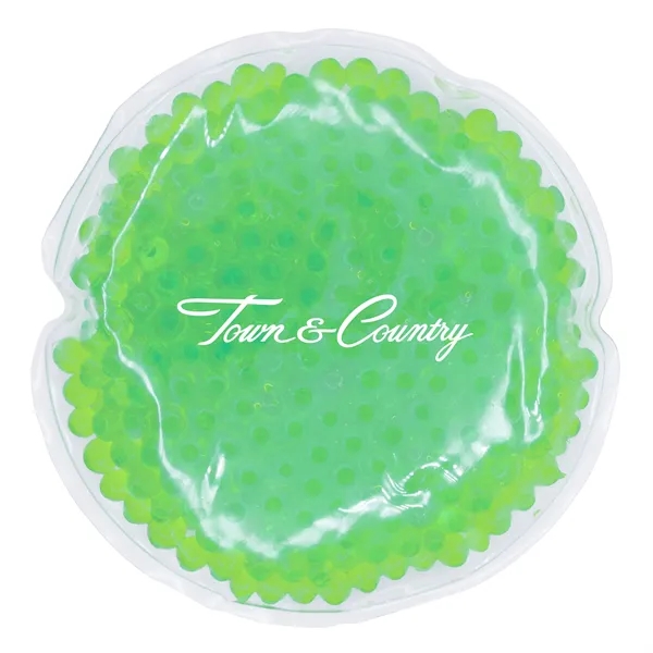 Lime color option for Round Gel Tekbeads Hot/Cold Pack