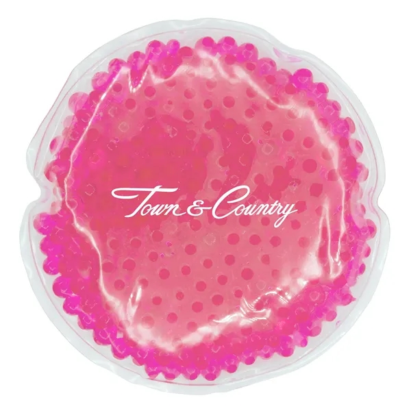 Pink color option for Round Gel Tekbeads Hot/Cold Pack