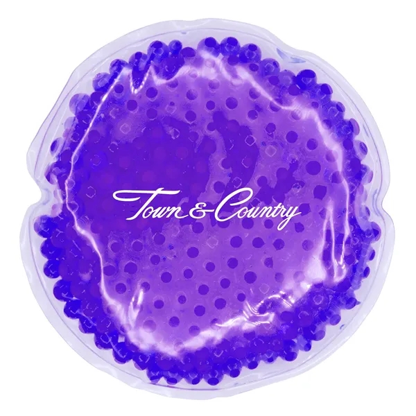 Purple color option for Round Gel Tekbeads Hot/Cold Pack