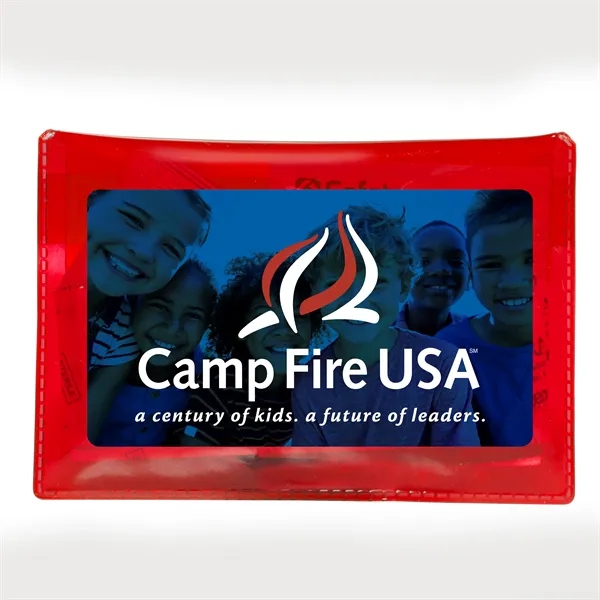 Translucent Red color option for Essentials First Aid Kit