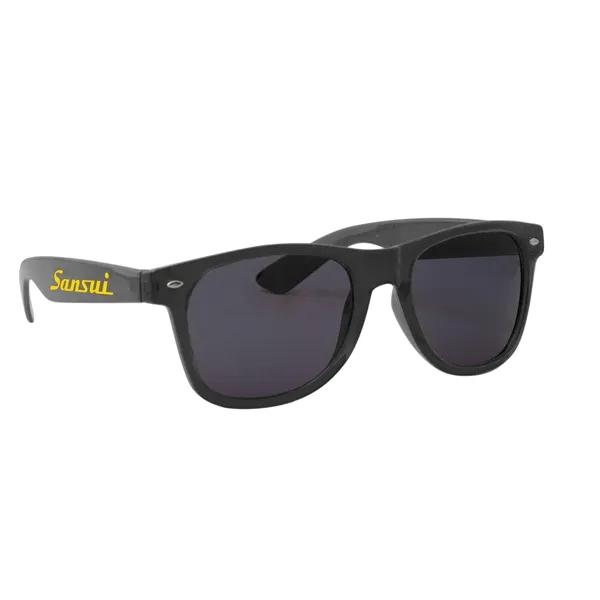 Translucent Black color option for Translucent Miami Sunglasses
