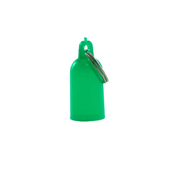 Green color option for Mini Antibacterial Hand Sanitizer Pocket Spray With Key Chain