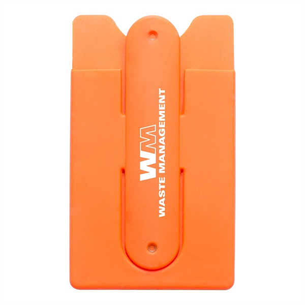 Orange color option for Tek Booklet With Silicone Stand & Wallet