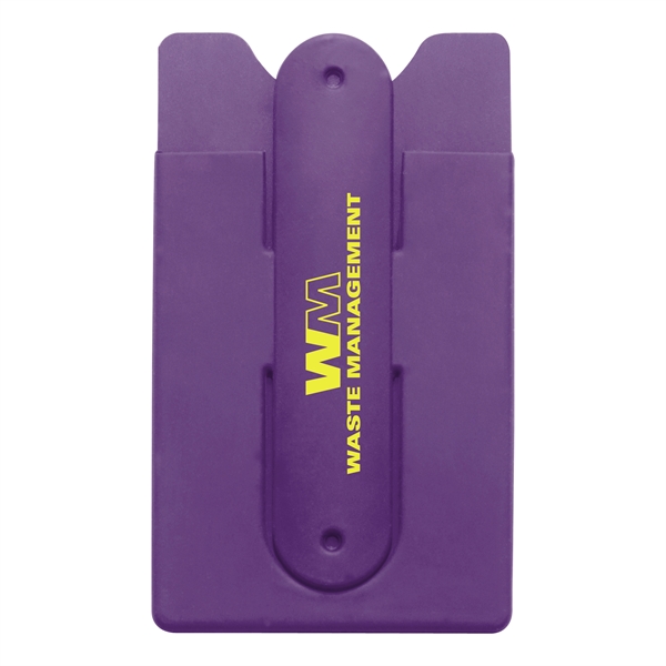 Purple color option for Tek Booklet With Silicone Stand & Wallet