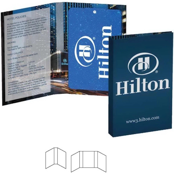 Full Color color option for Tek Booklet With Bling Credit Card Hand Sanitizer