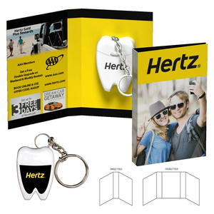Photo of Tek Booklet With Dental Floss Keychain