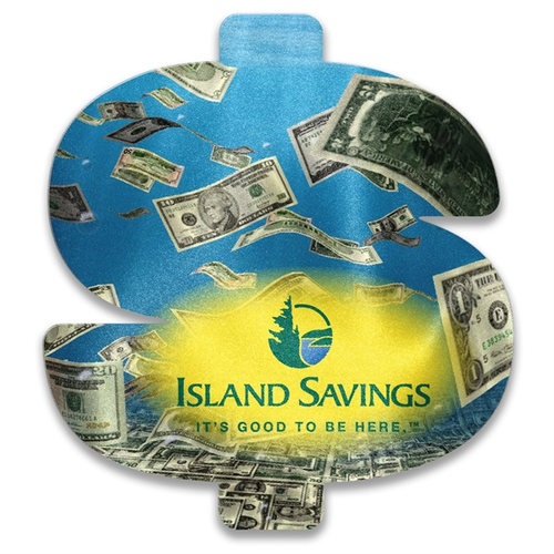 Main photo of Dollar Sign Shaped Microfiber Cleaning Cloth