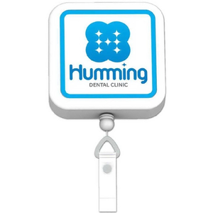 Photo of Square Badge Reel