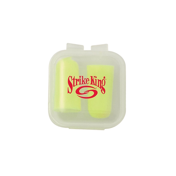 Green color option for Ear Plugs In Square Case