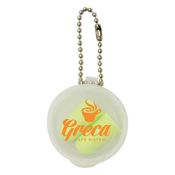 Green color option for Ear Plugs In Round Case
