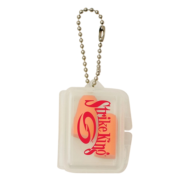 Orange color option for Ear Plugs In Rectangle Case